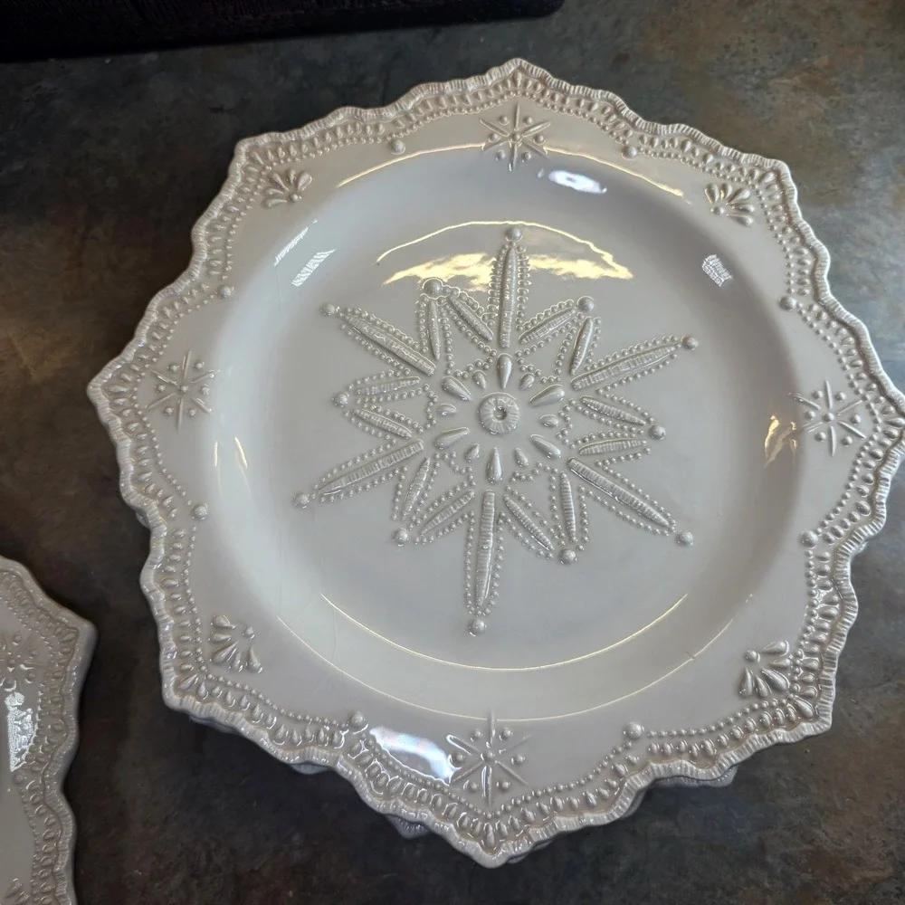 Cracker Barrel Seasonal Elegance Snowflake 10
